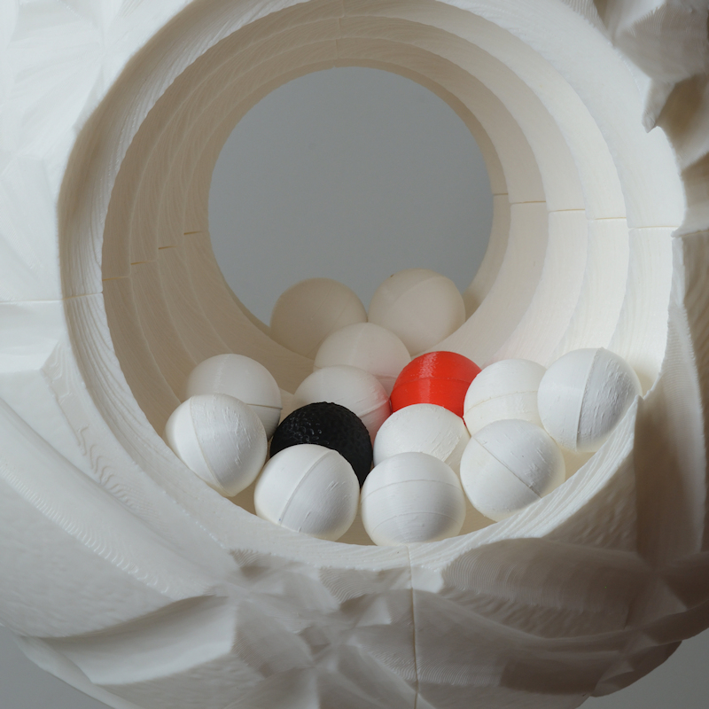 Sphere of Life sculpture – view D