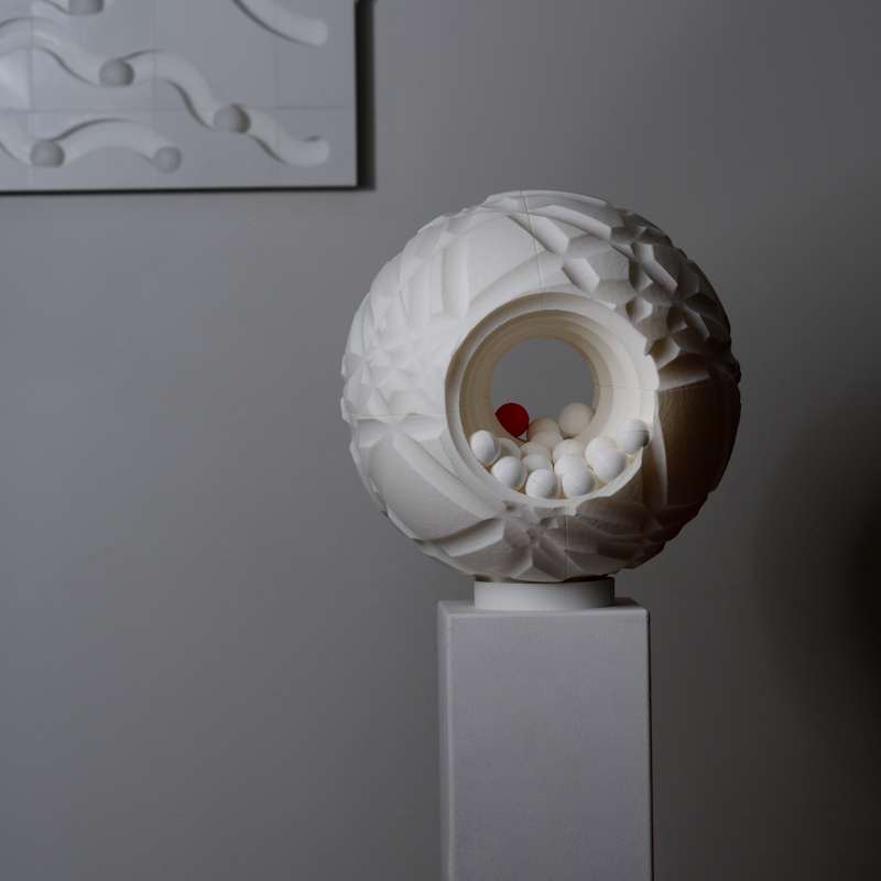 Sphere of Life sculpture – view E