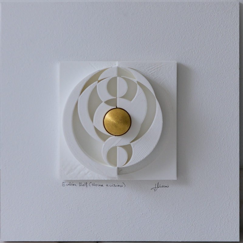 Sweetspot - Entrie Half (Vision) - Wandskulptur Ivo Meier