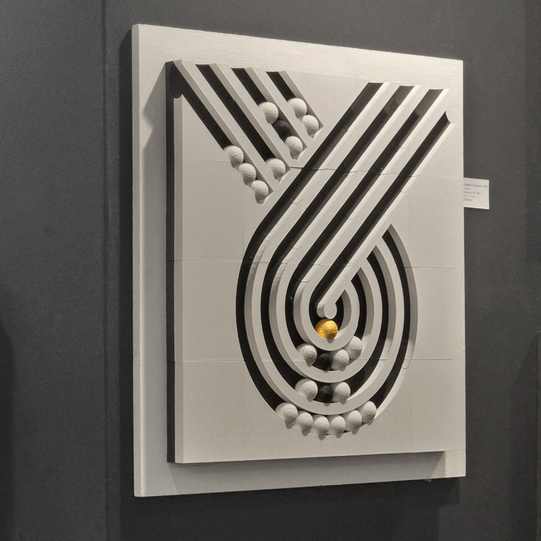 sculpture creative continuum by ivo meier at art3f paris 2026